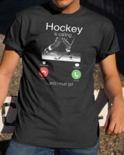 Hockey Is Calling Shirt Classic T-Shirt apparel-classic-tshirt-lifestyle-28