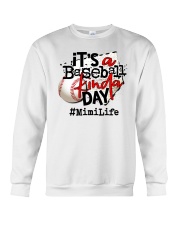 It's A Baseball Kinda Day - Mimilife Shirt SUR Crewneck Sweatshirt tile