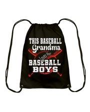 This Baseball Grandma Loves Her Baseball Boy Shirt SUR Drawstring Bag tile