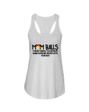 Mom Balls Shirt SUR Ladies Flowy Tank tile