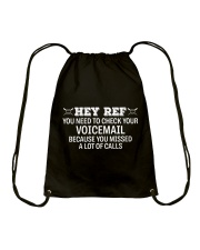 Hey Ref Baseball Shirt Drawstring Bag tile