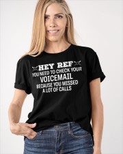 Hey Ref Baseball Shirt Classic T-Shirt apparel-classic-tshirt-lifestyle-front-100