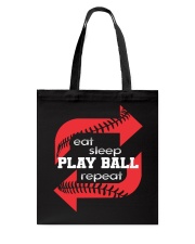Eat Sleep Play Baseball Repeat Shirt SUR Tote Bag tile