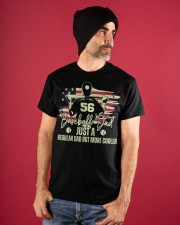 Baseball Dad Just A Regular Dad But More Cooler Customized Shirt SUR Classic T-Shirt apparel-classic-tshirt-lifestyle-front-89