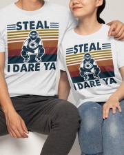 Steal I Dare Ya Baseball Catcher Shirt Classic T-Shirt apparel-classic-tshirt-lifestyle-front-121