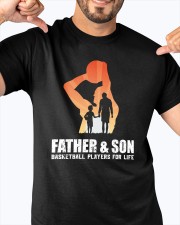 Father And Son Basketball Players For Life Shirt Classic T-Shirt apparel-classic-tshirt-lifestyle-front-92