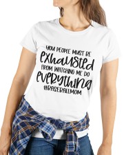 Baseball Mom Shirt SUR Ladies T-Shirt custom-t-shirts-ladies-lifestyle-front-76