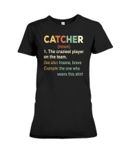 Catcher Definition Vintage Shirt Premium Fit Ladies Tee tile