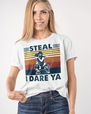 Steal I Dare Ya Softball Shirt Classic T-Shirt apparel-classic-tshirt-lifestyle-front-100