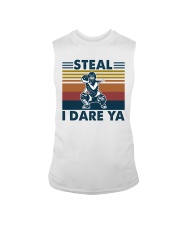 Steal I Dare Ya Softball Shirt Sleeveless Tee tile