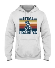 Steal I Dare Ya Softball Shirt Hooded Sweatshirt tile