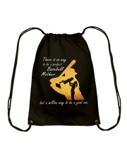 Million Way To Be A Good Baseball Mother Drawstring Bag tile