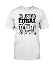 The Luckiest Become Baseball Moms Shirt SUR Premium Fit Mens Tee tile