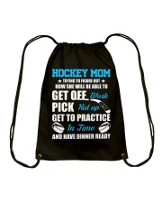 Hockey Mom Trying To Figure Out Shirt SUR Drawstring Bag tile