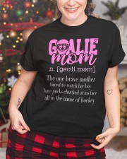 Goalie Mom Definition Shirt SUR Classic T-Shirt custom-t-shirts-classic-lifestyle-front-322