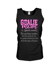 Goalie Mom Definition Shirt SUR Unisex Tank tile