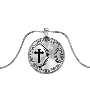 Your Talent Is God's Gift To You Nhg07 Metallic Circle Necklace front