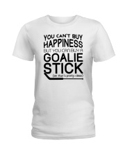 You Can't Buy Happiness But You Can Buy A Goalie Stick Shirt Ladies T-Shirt tile