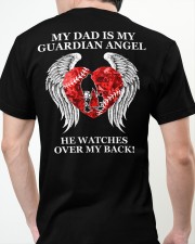 My Dad Is My Guardian Angel He Watches Over My Back Shirt Classic T-Shirt apparel-classic-tshirt-lifestyle-back-63