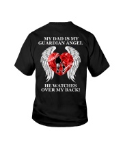 My Dad Is My Guardian Angel He Watches Over My Back Shirt Youth T-Shirt tile