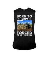 Born To Farm Forced To Go To School Shirt SUR Sleeveless Tee tile