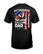 Football Dad Nhg07 Classic T-Shirt back