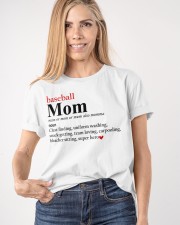 Baseball Mom Definition Shirt SUR Classic T-Shirt apparel-classic-tshirt-lifestyle-front-100