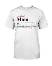 Baseball Mom Definition Shirt SUR Premium Fit Mens Tee tile