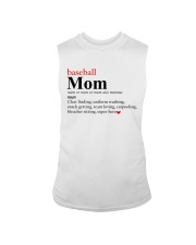 Baseball Mom Definition Shirt SUR Sleeveless Tee tile