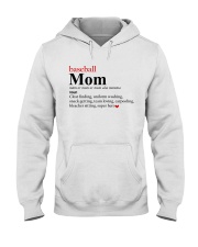 Baseball Mom Definition Shirt SUR Hooded Sweatshirt tile