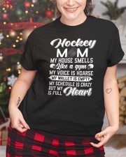 Hockey Mom My Heart Is Full Shirt SUR Classic T-Shirt custom-t-shirts-classic-lifestyle-front-322