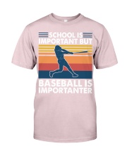 Baseball Is Importanter ver Black Nhg07 Premium Fit Mens Tee tile