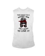 Touch Enough To Be A Baseball Mom Shirt Sleeveless Tee tile