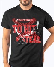 I Teach My Kid To Hit And Steal Shirt SUR Classic T-Shirt apparel-classic-tshirt-lifestyle-front-96
