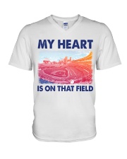 My Heart Is On That Field Shirt SUR V-Neck T-Shirt tile