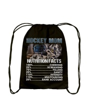 Hockey Mom Nutrition Facts Shirt SUR Drawstring Bag tile