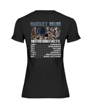 Hockey Mom Nutrition Facts Shirt SUR Premium Fit Ladies Tee tile