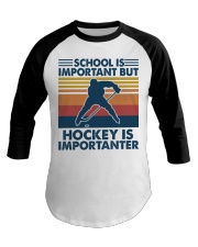 Hockey Is Importanter Nhg07 Baseball Tee tile