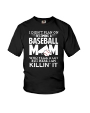 I Didn't Plan On Becoming A Baseball Mom Shirt SUR Youth T-Shirt tile