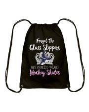 Forget The Glass Slippers This Princess Wears Hockey Skates Shirt SUR Drawstring Bag tile