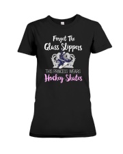 Forget The Glass Slippers This Princess Wears Hockey Skates Shirt SUR Premium Fit Ladies Tee tile