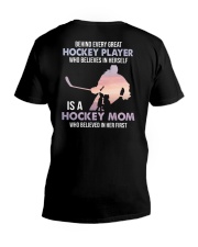 Behind Every Great Hockey Player Who Believes In Herself Is Hockey Mom Shirt SUR V-Neck T-Shirt tile