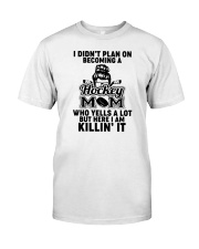 I Didn't Plan On Becoming A Hockey Mom Shirt SUR Premium Fit Mens Tee tile