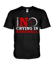 There's No Crying In Baseball Shirt SUR V-Neck T-Shirt tile