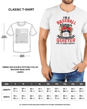 I'm A Baseball Momma I Suppose I Could Be Quieter But It's Highly Unlikely Shirt SUR Classic T-Shirt custom-t-shirts-classic-lifestyle-front-198