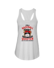 I'm A Baseball Momma I Suppose I Could Be Quieter But It's Highly Unlikely Shirt SUR Ladies Flowy Tank tile
