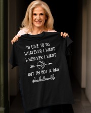 I'm Not A Dad - Baseball Mom Life Shirt SUR Classic T-Shirt apparel-classic-tshirt-lifestyle-front-118