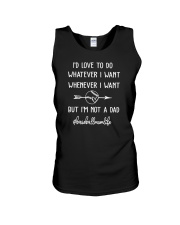 I'm Not A Dad - Baseball Mom Life Shirt SUR Unisex Tank tile