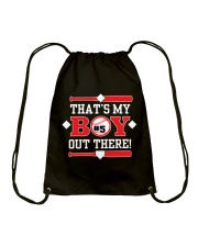 That's My Boy Out There Customized Number Shirt Drawstring Bag tile
