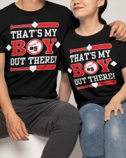That's My Boy Out There Customized Number Shirt Classic T-Shirt apparel-classic-tshirt-lifestyle-front-121